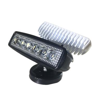 China Durable High Performance Automotive LED Engineering Light With 18W LED Offroad Vehicle Light for sale