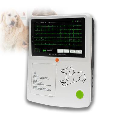 China High Quality Animal ECG 3 Channel VET Electrocardiogram Machine Veterinary K-ES3 Portable Monitor for sale