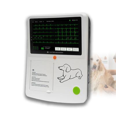 China Home Use Portable ECG 12 Channel Medical Veterinary Animal Machine K-ES3 for sale