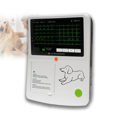 China Digital Electrocardiogram Machine Hospital Clinic Use 3 Channel VET Animal Machine K-ES3 for sale