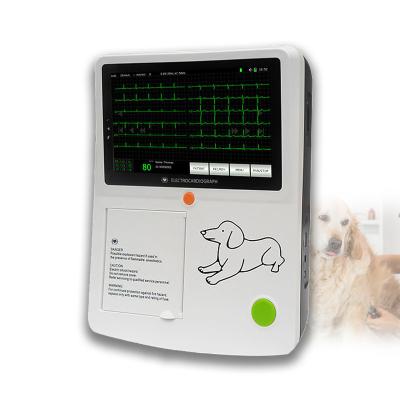 China Super Quality Vet Use 3 Three Channel ECG Machine K-ES3 Touch Screen EKG K-ES3 for sale