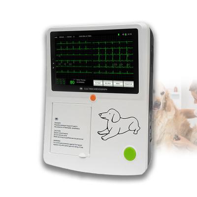 China Portable Veterinary Medical Device Touch Screen ECG Machine K-ES3 for sale