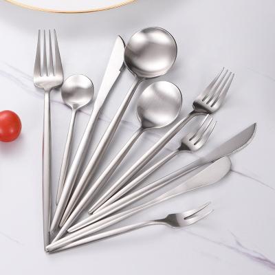 China Sustainable Eco Friendly Wedding Cutlery Set Flatware Set Stainless Steel for sale