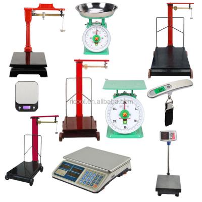 China Stronger Mechanical Cast Iron Dial Platform Scale 100kg 300kg 500kg 1000kg for sale