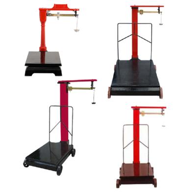 China Stronger Cast Iron Platform Balance Mechanical Manual Scale for sale