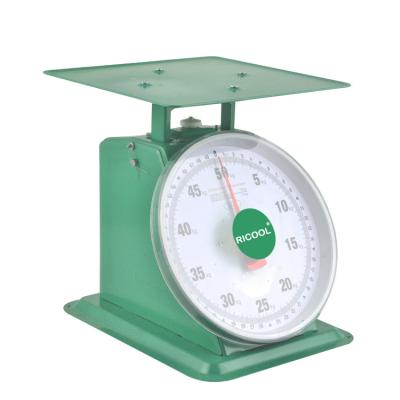 China Painted Steel Mechanical Spring Dial Scales With 1kg To 150kg Capacity for sale