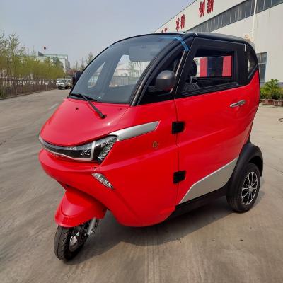 China Passenger Car.new energy electric car EEC approval closed cabin electric recumbent tricycle for old person for sale