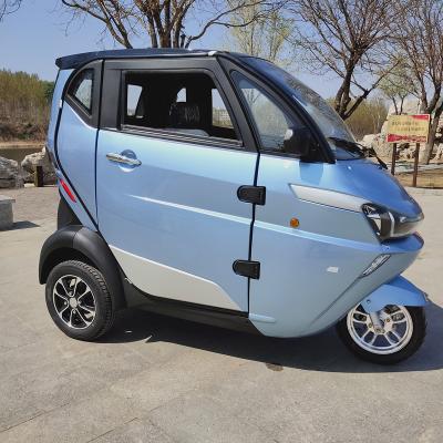 China Passenger EEC Certificate Approved L2e Passenger Electric Tricycle For Adults Chinese Electric Car Scooter With Cabin for sale