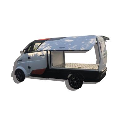 China New energy personal food mini electric cargo truck with lithium battery for sale for sale