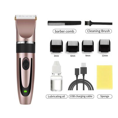 China Body USB Charging Shroud Trimmer Electric Cordless Shaver Hair Trimmer For Kids Pet for sale