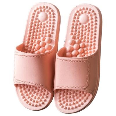 China Fashion Trend Foot Massage Slipper Shoes Indoor Home Indoor Tension Relief Bathroom Slippers Acupuncture Massager Reflexology Tools Massage Slippers for sale