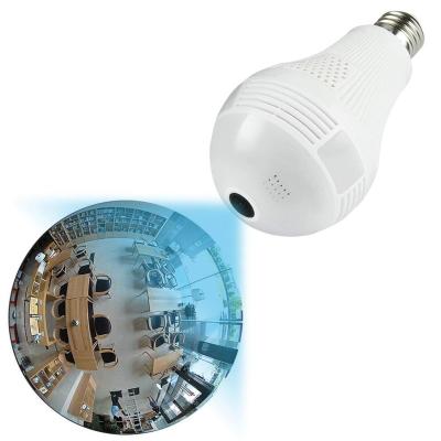 China Wireless IP Security Bulb Camera Waterproof / 1080P 360 Degree IR Motion Detection Waterproof Cloud Service for sale