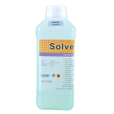 China Solvent Based Cleaning Solution For Head Printer With Ecosolvent And Solvent Ink for sale