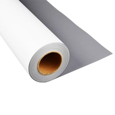 China PET Ecosolvent Gray Back PET Roll Up Banner for sale