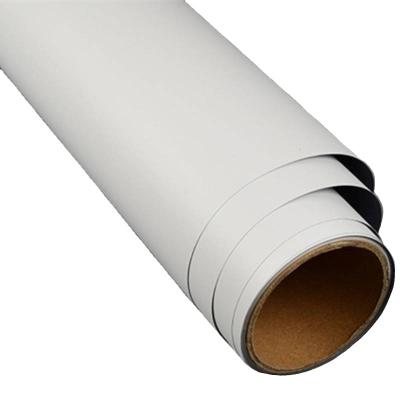 China Promotion Advertising Hot Sale PET Gray Back Roll Up Film Banner for sale