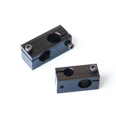 China Factory 12mm Diameter Laser Module Fixtures Mounting Bracket Bracket With Double Hole for sale