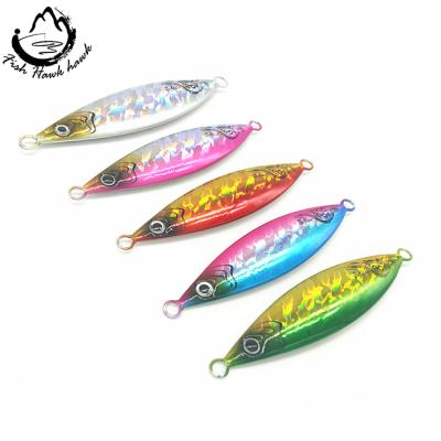 China Top Wholesale Slow Pitch 30g-250g Slow Lead Jig Building Saltwater Jig Slow Lure for sale