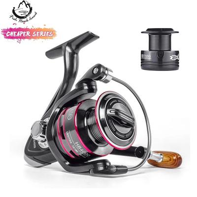 China Wholesale hot sale aluminum alloy spinning fishing reel with saltwater for carp baitcasting fishing rod reel for sale