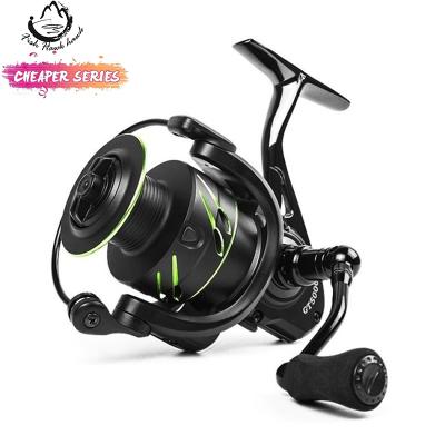 China 2000-7000 Ratio Anodized Aluminum Alloy Spool /12BB/ 6.2:1 Speed ​​8Kg Max Drag Spinning Fishing Reel for sale