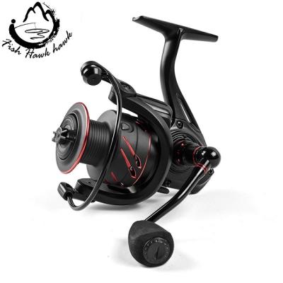 China Wholesale 12+1BB Saltwater Casting Reel 12+1BB LEFT HAND Groundbait Carp Fishing Spinning Reel for sale