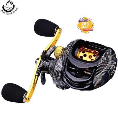 China LEFT HAND Fishing Reel Spinning Baitcasting Fishing Reel 7.2:1 Bait Casting Reels 3+1 Left/Right Hand Ball Bearings for sale