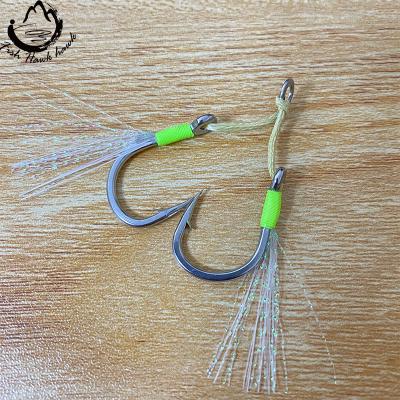 China High Strength Stainless Steel GLOW Building Aid Hooks For Slow Jiggs Lure for sale