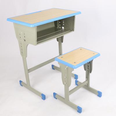 China Chinese Adjustable School Furniture School Desk And Chair Student Thickening Desk And Chair for sale