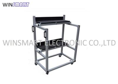 China Fuji NXT SMT Feeder Cart , 4 ESD Wheels SMT Feeder Racks for sale