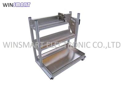 China Aluminum Alloy Material SMT Feeder Cart 2 Layers CE Approved for sale