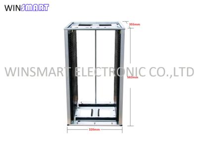 China Duurzame het Vouwen SMT ESD Antistatische van het het Tijdschriftrek van PCB Grootte 355x320x563mm Te koop