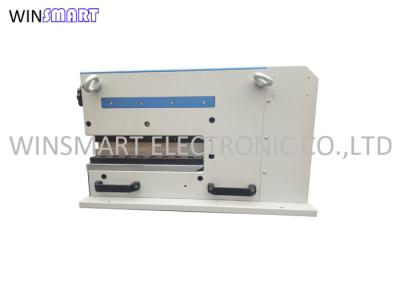 China 300ustrain Pneumatisch aangedreven 580mm V getekende pcb-depanelmachine Te koop