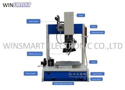 Китай Автоматический сварочный аппарат 110V робота PCB 3 осей паяя продается