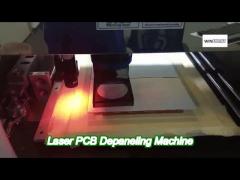 fpc laser pcb depaneling machine co2 with precise cutting system