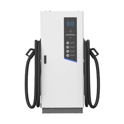 China Screen Display Cargador EV 60KW 80KW 120KW 160KW DC EV Charger Point Electric Car EV Fast Charging Stations for sale