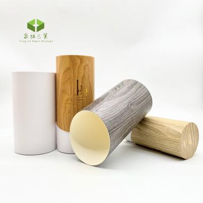 China Biodegradable Eco-Friendly Cylinder Paper Cylinder Paper Tube Paperboard Cylinder Packaging Box Packaging Paper Skin Care for sale