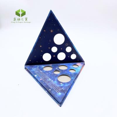 China Eco-Friendly Recycled Materials Tin Book Palette Private Label Magnet Cardboard Makeup Eyeshadow Palette Empty Packaging for sale