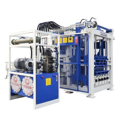 China Buliding Construction QT10-15C Block Making Machinery Full Automatic Concrete Cement Brick Making Machine for sale