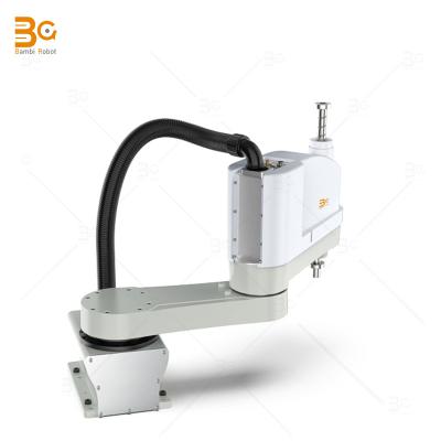 China Building Material Shops Industrial Robot Span 600mm Plug In Welding Matching Manipulator SCARA Robot for sale