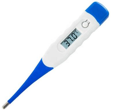 China Hot Selling Custom LOGO Flexible Tip Safe No Mercury Baby ISO Electronic Digital Thermometer CE Adult Soft Flexible Bendable Kid for sale