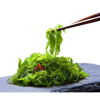 China ZHAOHAI Seaweed Zeewier Undaria Cooked Salad OEM/ODM Ensalada pinnatifide a frozen seasoned salad from Goma Seaweed Wakame Stalk for sale