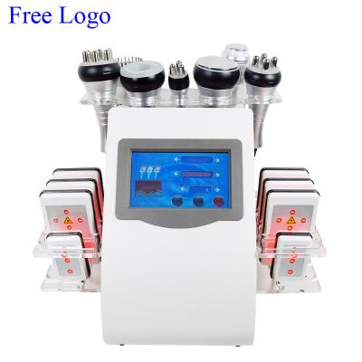 China AU-71D 40K Face Lift Cavitation Machine Skin Lift RF Massager Vacuum Multipolar Cellulite Reduction Device 9 in 1 for sale