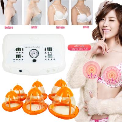 China Breast Enhancers 9 Cups And 3 Pairs Vacuum Breast Enlargement Nipple Glass Butt Lift Up Photon Vibration Massage Beauty Equipment for sale