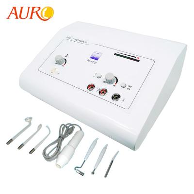 China AU-312 face lift CE approval 2 in 1 high frequency and galvanic system multifunctional facial massager machine for sale