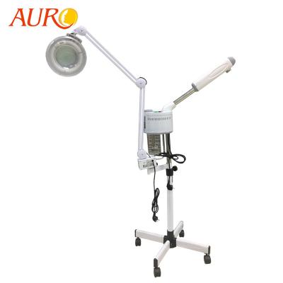 China Au-900E Professional DEEP CLEANING Superior Combination! Ozone Therapy Steamer And Cool Light Glass Magnify Lamp Skin Care for sale