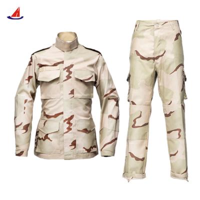 China Breathable Huacheng 1000 MOQ camouflage army BDU combat suit durable combat suit anti-crocking for sale