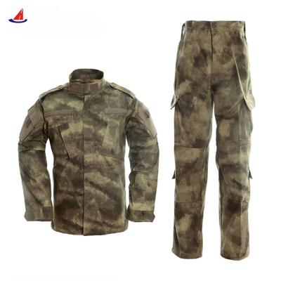 China Huacheng Military Officer Uniform Police Officer Uniforms Breathable Exquisite Soldier Acu Uniforms for sale