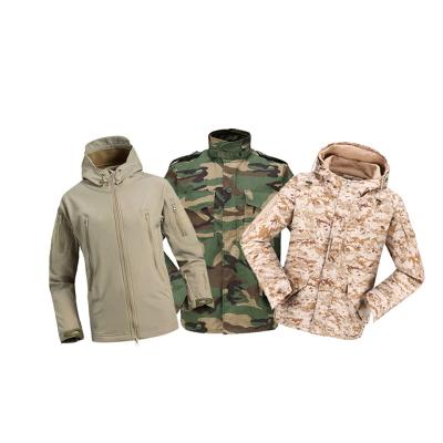 China Custom Huacheng Softshell Jacket 65% Polyester 35% Anti-Static Comfortable Tactical Cotton Waterproof Bomber Flight Jacket for sale