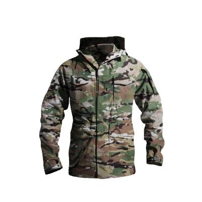 China Anti-Static Huacheng Plus Size Camouflage Jacket Hunting Streetwear Varsity Jacket Men's Jackets for sale