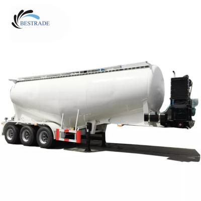 China Widely Used Bulk Powder Material Truck / Tanker Trailer 3Axles 40cbm Cement Semi-Trailer For Sale for sale