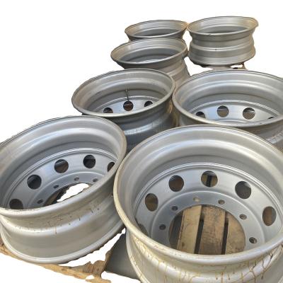 China High Quality Used Trailer Truck Sale Factory Price Best Wheel Rims Fuwa 13t 16t Truck Axle Wheel Hub Semi Trailer Wheel Rim For Sale for sale